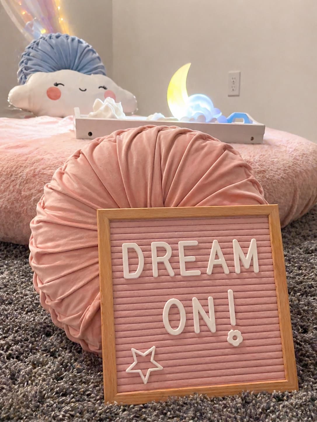 Soft, sweet, and full of dreamy details. A cozy sleepover for littles who love clouds, stars, and bedtime magic.