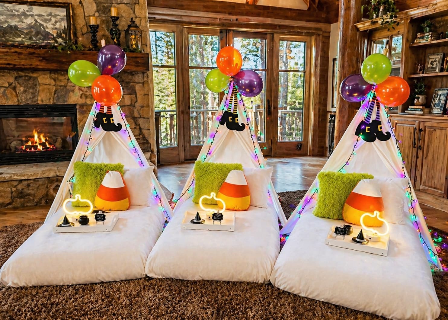 Spooky meets sweet! Witch boots, candy corn dreams, and glowing pumpkins for a not-too-scary fall celebration.
